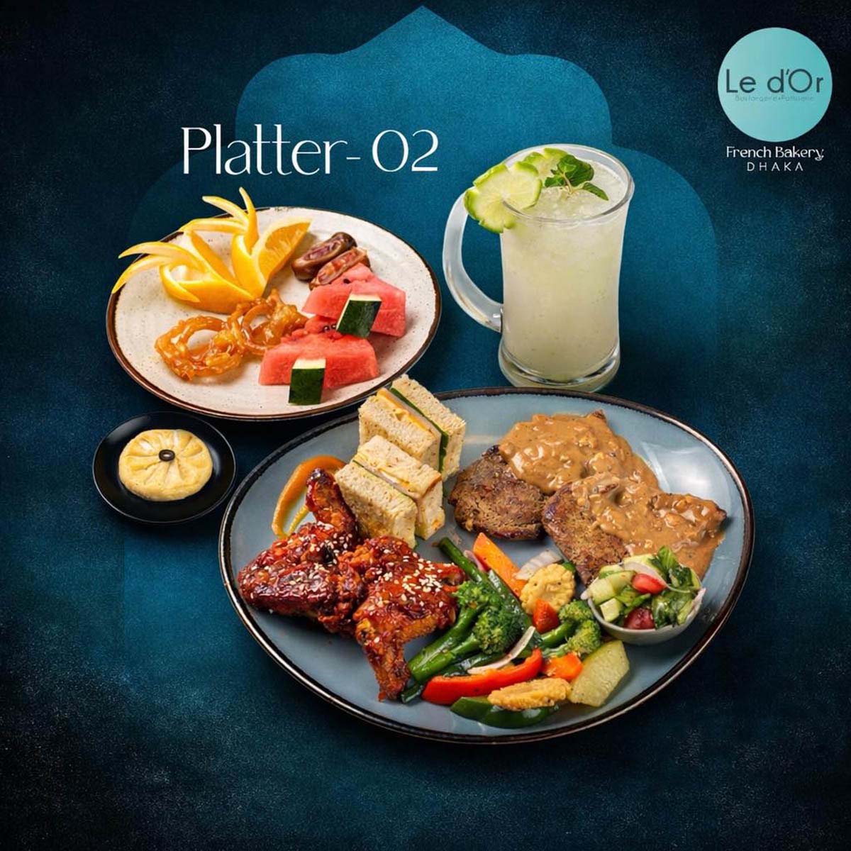 Iftar Plater (1:1) - Le d'Or